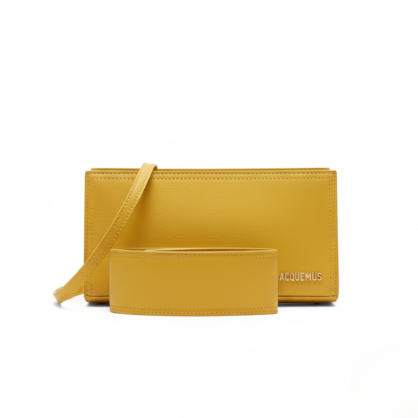 Pochette en cuir Jacquemus