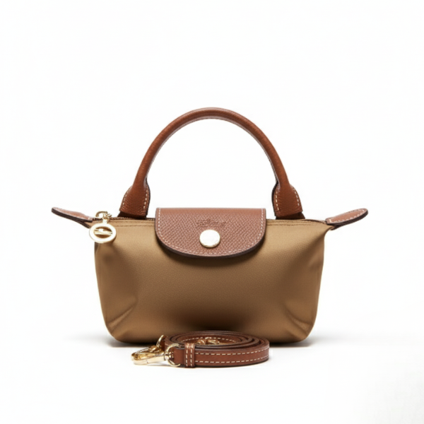 Sac pliage en cuir