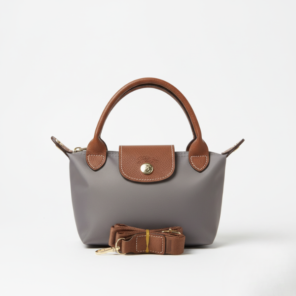 Sac pliage en cuir