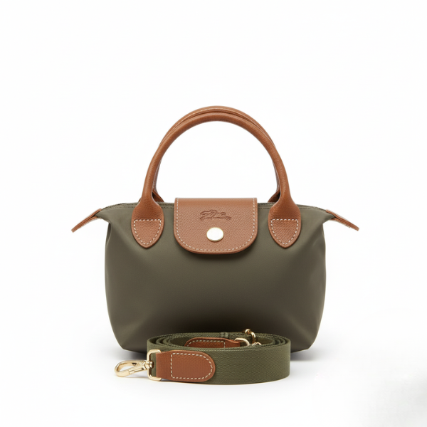 Sac pliage en cuir