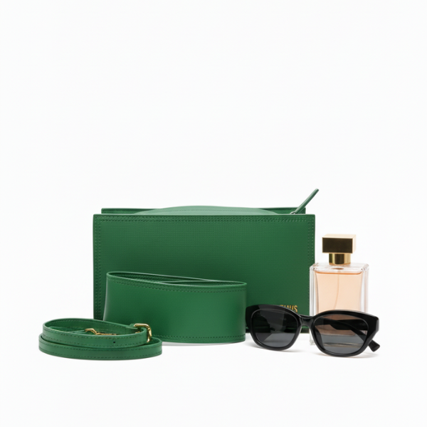 Pochette en cuir Jacquemus