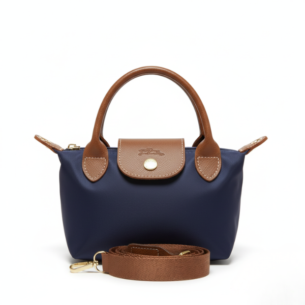 Sac pliage en cuir