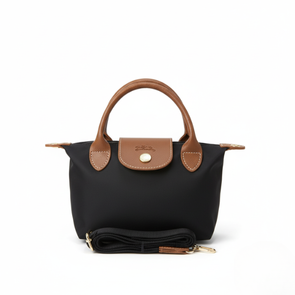 Sac pliage en cuir