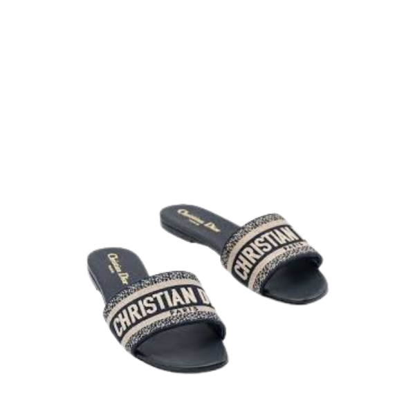 Babouche Christian Dior 100% Cuir